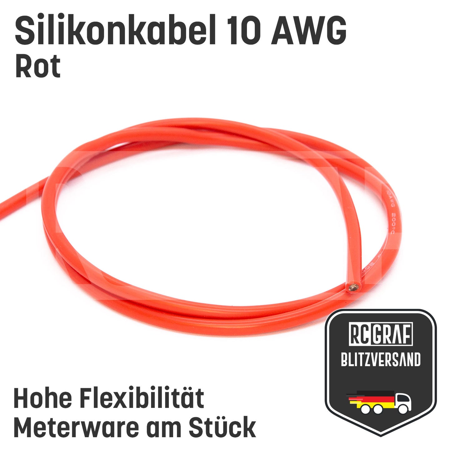 10 AWG Silikonkabel hoch flexibel verzinntes Kupfer