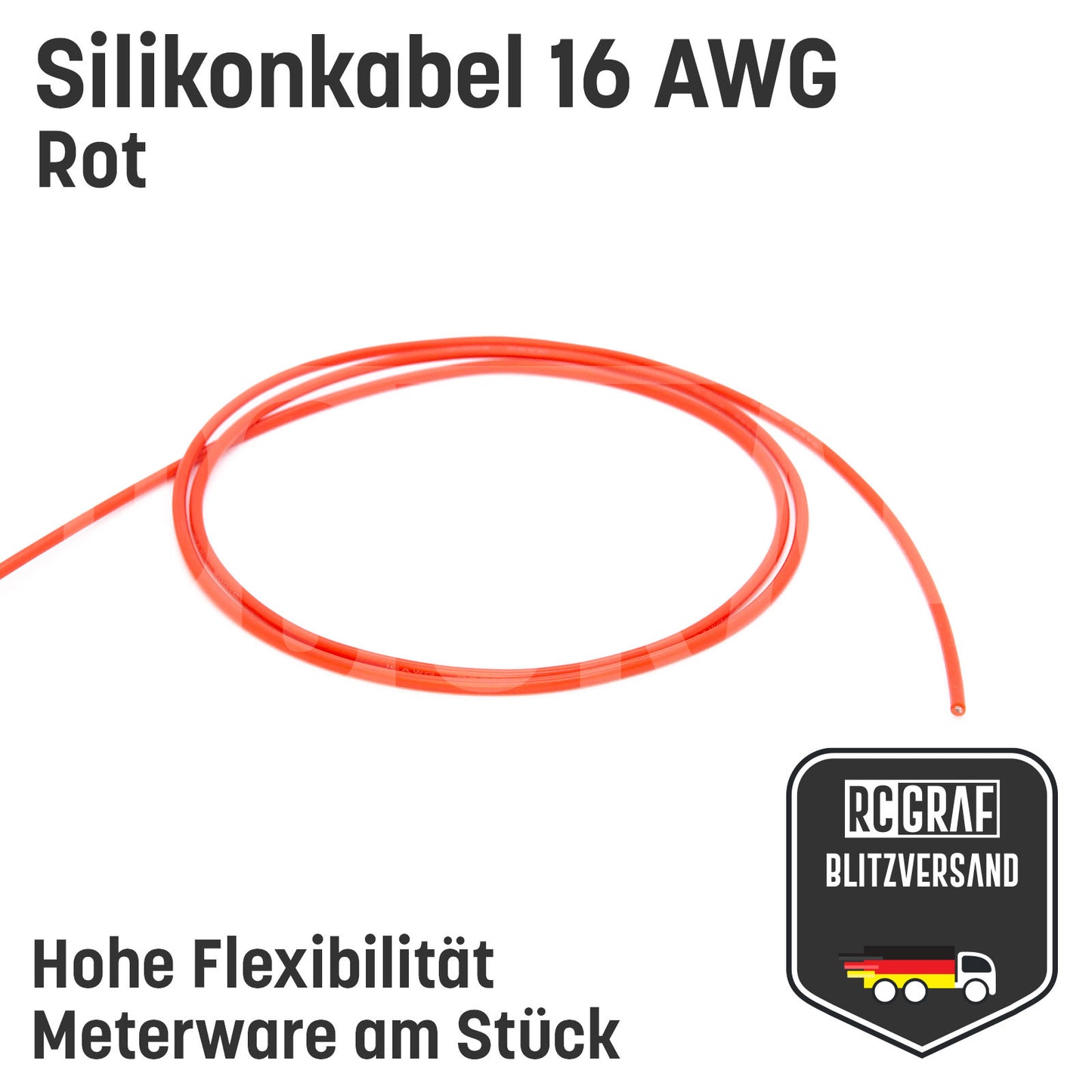 16 AWG Silikonkabel hoch flexibel verzinntes Kupfer