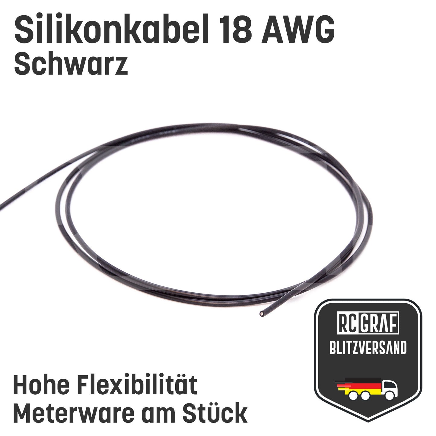 18 AWG Silikonkabel hoch flexibel verzinntes Kupfer