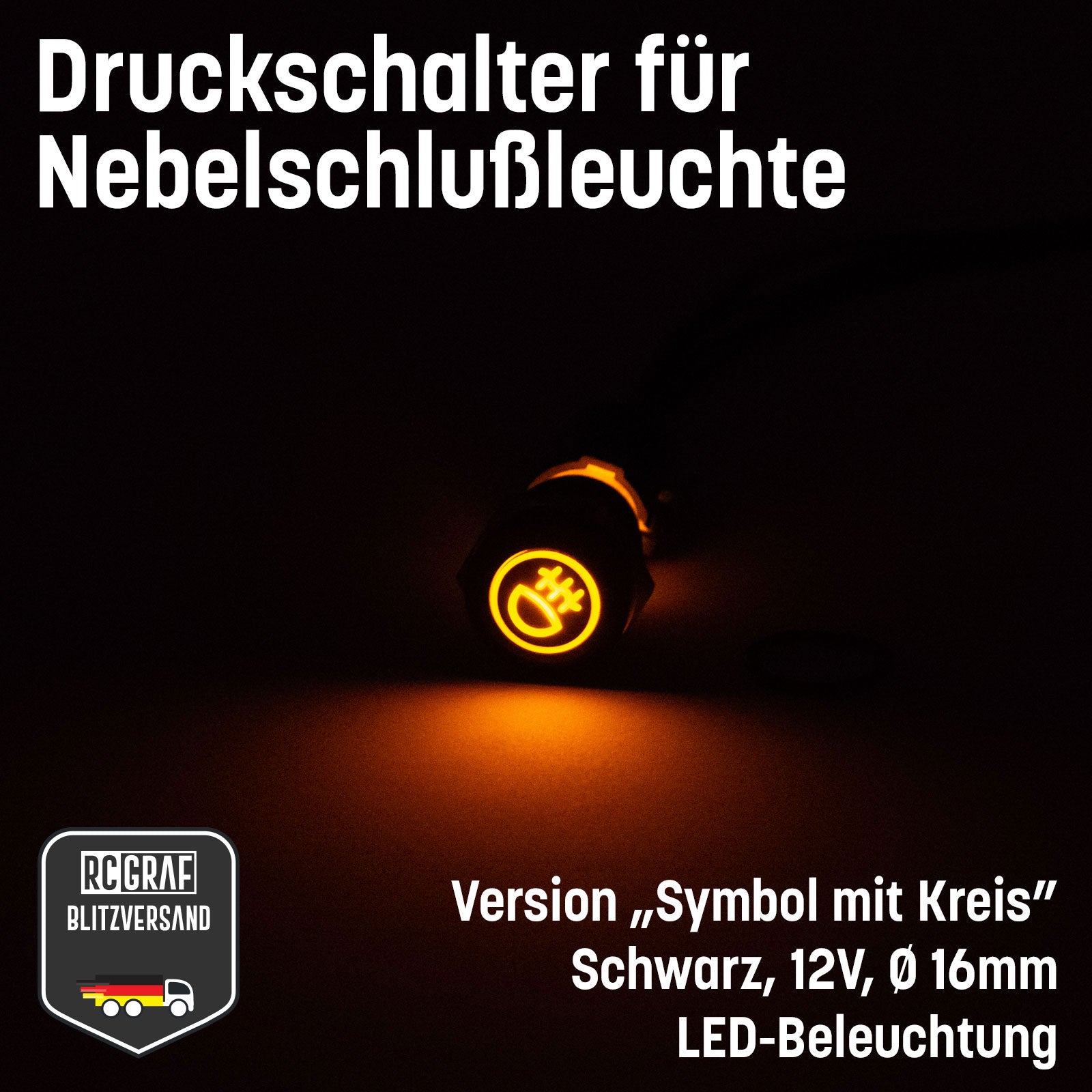 16mm 12V LED tastender Knopf Metallschalter Auto Boots Scheinwerfer 16mm 12V LED tastender Knopf Metallschalter Auto Boots Scheinwerfer